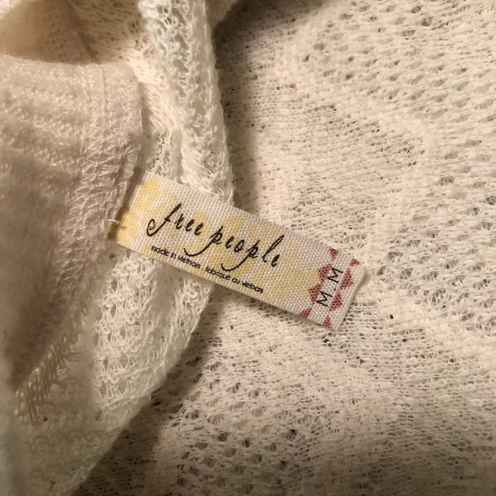 {Free People} Crochet Top - Picture 8 of 8